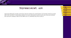 Desktop Screenshot of impressivenet.com